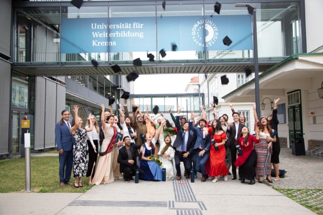 Graduation Ceremony at University for Continuing Education Krems